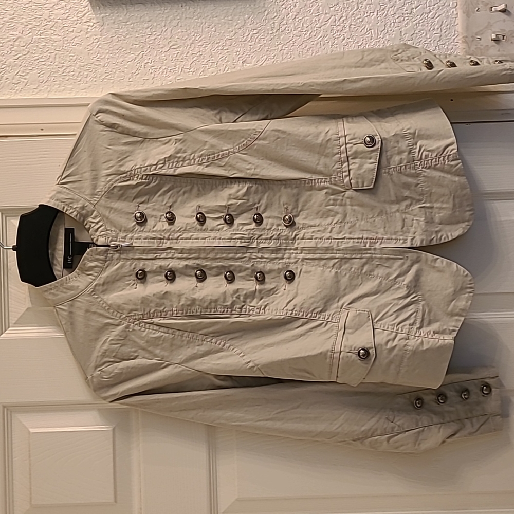 INC military style jacket